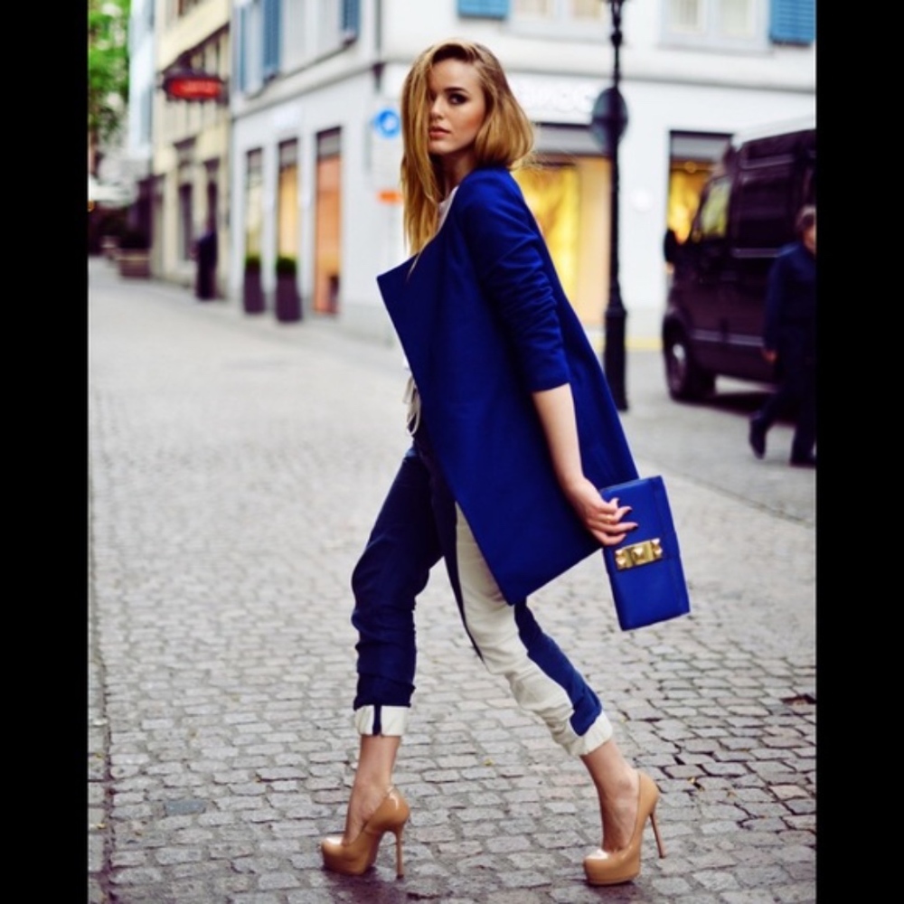 Jessica Simpson Parisah Nude Patent High Heels